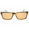 GUESS Moteriški stačiakampiai acetatiniai akiniai nuo saulės GU00074-53E Havana Brown Gradient 55mm