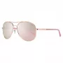 GUESS moteriški akiniai nuo saulės GF0295-28U Havana Butterfly Acetate rėmelis rudi gradientiniai lęšiai 60/17/135 mm