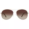 Guess moteriški akiniai nuo saulės GF0295-33F Brown Havana Butterfly 60mm