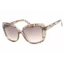 GUESS moteriški akiniai nuo saulės GF0383-45F Drugelio formos Havana Acetatas 57mm