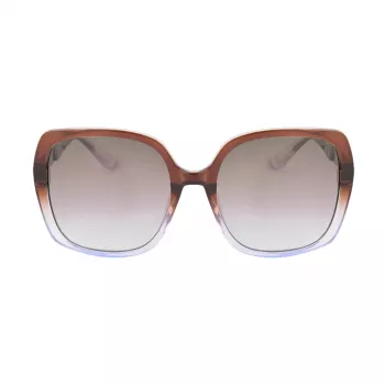 GUESS moteriški akiniai nuo saulės GF0406-5683Z Havana rudi Butterfly Cat Eye 56mm