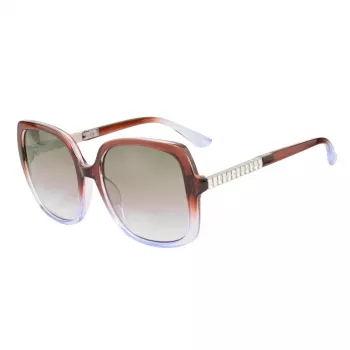 GUESS moteriški akiniai nuo saulės GF0406-5683Z Havana rudi Butterfly Cat Eye 56mm