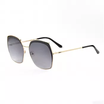 Guess moteriški akiniai nuo saulės GF0410-5932B, Havana rudo acetato rėmelis, rudi gradientiniai lęšiai, 59 mm