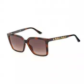 GUESS Moteriški Akiniai Nuo Saulės GU00099-5552F Havana Acetate Brown Gradient UV400