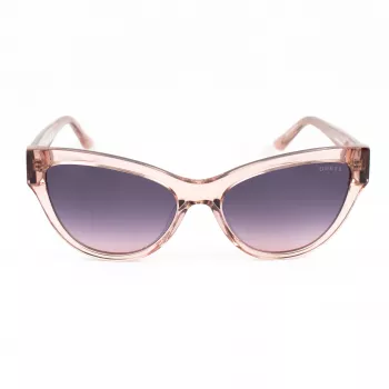 GUESS moteriški akiniai nuo saulės GU00112-5657Z Havana Tortoise Acetate Square Frame 56mm