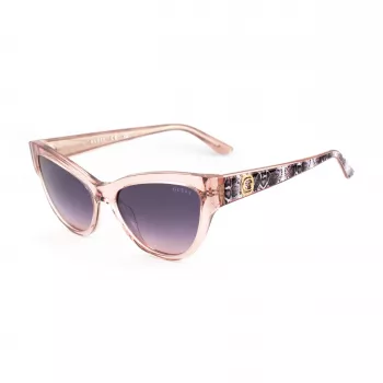 GUESS moteriški akiniai nuo saulės GU00112-5657Z Havana Tortoise Acetate Square Frame 56mm