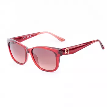 GUESS Moteriški Saulės akiniai GU00145-5466F - Acetatinis rėmelis, UV400 apsauga, 54 mm lęšiai