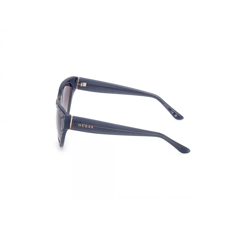 GUESS Moteriški Akiniai Nuo Saulės GU00151-5784B Drugelio Formos Havana Rudi Gradient UV400