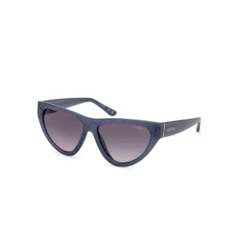 GUESS Moteriški Akiniai Nuo Saulės GU00151-5784B Drugelio Formos Havana Rudi Gradient UV400