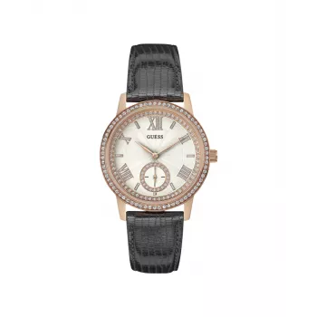 GUESS Moteriškas Laikrodis W0642L3 39mm Rožinis Auksas Nerūdijantis Plienas