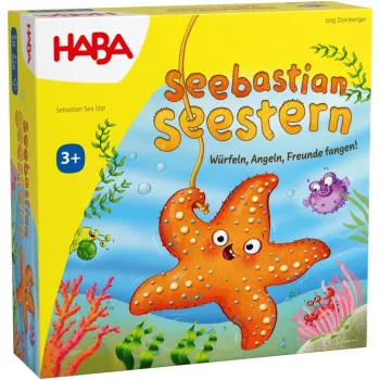 HABA Seebastian Seestern vonios žaisliukas