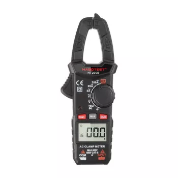 Habotest HT200B Skaitmeninis Gnybtinis Matuoklis, True RMS 6000 Skaitmenų, NCV, AC/DC Įtampa, AC Srovė iki 600A, Talpa, Dažnis ir Temperatūros Matavimas