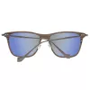 Hackett London HSB86311255 vyriški akiniai nuo saulės – blizgantis juodas rėmelis, pilki lęšiai, 55 mm