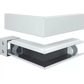 HAGER FWKP6006039016 išorinis kampas FWK-Plus 60x60mm, traffic white RAL 9016