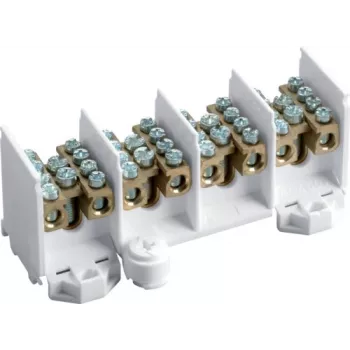 Hager K28N 4 polių magistralės gnybtų blokas 25/4x16 mm² pilkas