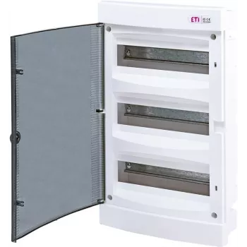 HAGER Plastikinė skirstomoji dėžė PT 36M 3x12M N+PE IP40