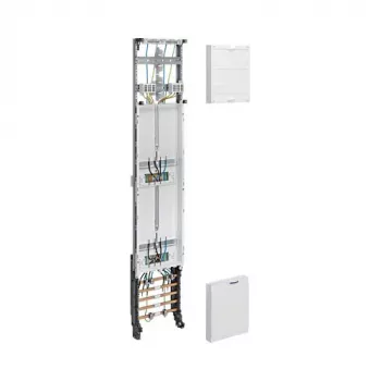 Hager universZ ZH53X3 komplektinis skaitiklių skydas 1350mm, 2 skaitiklių vietos, 1 laukas EON