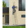 Hailo S100 ProfiLOT universališkos kopėčios, aliuminės, 2x6+1x5 laiptelių, 3 dalių, maks. apkrova 150 kg