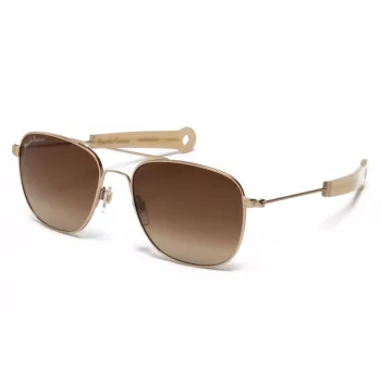 HALLY&SON DEUS DH506S04 Unisex akiniai – juodas acetato rėmelis, pilki CR-39 lęšiai, 55/18/140 mm