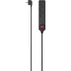 Hama 00223151 išmanusis prailgintuvas, 3 AC lizdai, 1,4 m kabelis, 3680 W, Wi-Fi, Alexa ir Google Home, baltas