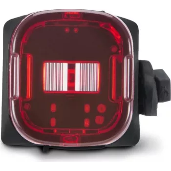 Hama LED dviračio galinis žibintas, įkraunamas per USB-C, atitinka StVZO, juodos spalvos