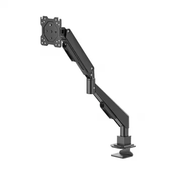 HAMA Monitor Arm with Gas Spring, Height Adjustable, Tilt/Swivel, 17-35 inch, Black (00220905)