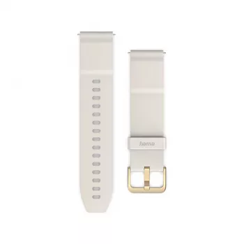 Hama NFC mokėjimų apyrankė, bekontaktė, skirtas laikrodžiui / išmaniajam laikrodžiui, 22 mm, smėlio spalvos (00178660)