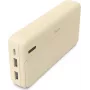 Hama Power Pack Pocket 20, 20000 mAh, 2x USB-A, smėlio (00201775)