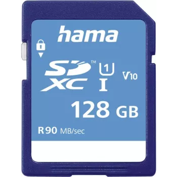 Hama SDXC 128GB atminties kortelė Class 10 UHS-I 00124137