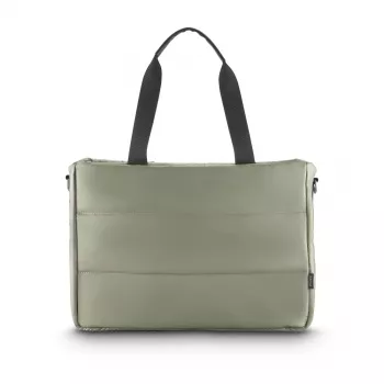 Hama Stepp Quilted nešiojamojo kompiuterio shopper krepšys iki 16,2 colio, šalavijo žalios spalvos 00231035