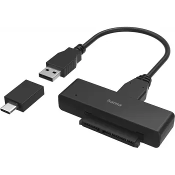 Hama USB 3.0 į SATA adapteris 2,5 colio ir 3,5 colio SSD ir HDD diskams (00200761)