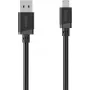 Hama USB-A – Micro-USB įkrovimo ir duomenų kabelis, 1 m, juodas 00201803