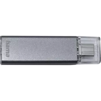 Hama USB-C atmintukas Uni-C Classic 64 GB, USB 3.2 Gen 1, 70 MB/s, antracito spalvos 00182471