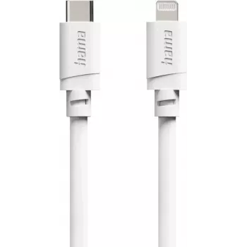 Hama USB-C į Lightning kabelis, MFi sertifikuotas, 3 m, baltas 00201817
