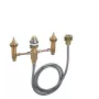 Hansgrohe Bath Mixer HG 4-Hole Basic Set Concealed Exposed