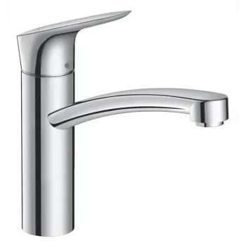 HANSGROHE Logis 160 virtuvės maišytuvas, pasukamas snapelis, chromuotas
