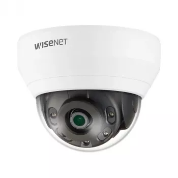 HANWHA VISION QND-6012R1 2MP vidinis fiksuoto kupolo IP vaizdo kameros su 2.8mm objektyvu, IR, WDR, PoE