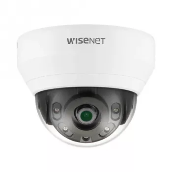 HANWHA VISION QND-6012R1 2MP vidinis fiksuoto kupolo IP vaizdo kameros su 2.8mm objektyvu, IR, WDR, PoE