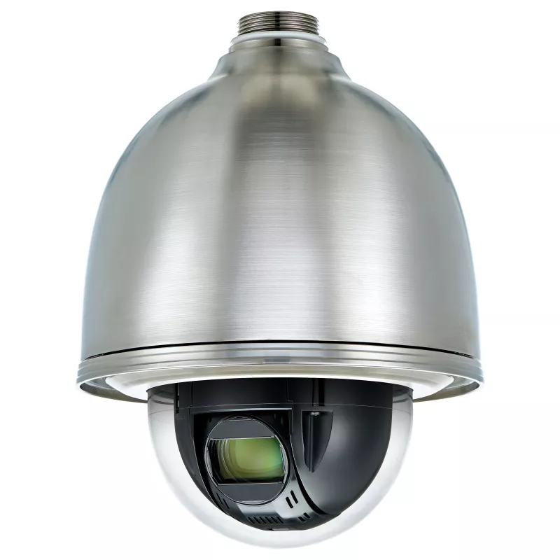 HANWHA WISENET QNP-6320HS 2MP lauko PTZ kamera su PoE, IR, IP66, IK10 (mažmeninė pakuotė)