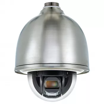 HANWHA WISENET QNP-6320HS 2MP lauko PTZ kamera su PoE, IR, IP66, IK10 (mažmeninė pakuotė)