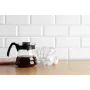 HARIO V60-01 plastikinis kavos lašintuvas skaidrus 1–2 puodeliams