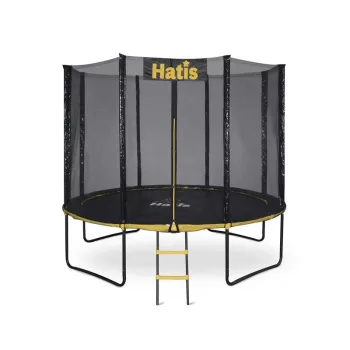 Hatis Trampolinas 305 cm su apsauginiu tinklu ir kopėčiomis