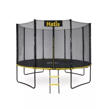 Hatis Trampolinas 366 cm su tinklu ir kopėčiomis