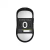 Hator Quasar 3S Pro Wireless žaidimų pelė, juoda, 26000 DPI, optinė, 2,4 GHz, USB-C, dešinei rankai, RGB