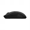 Hator Quasar 3S Pro Wireless žaidimų pelė, juoda, 26000 DPI, optinė, 2,4 GHz, USB-C, dešinei rankai, RGB
