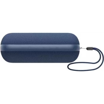 HAVIT M69 nešiojamas Bluetooth 5.0 garsiakalbis su TWS, IPX5 atsparus purslams, 8 val. grojimo laikas, įmontuotas mikrofonas, mėlynas