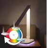 Hawk HWDL001WH LED stalinė lempa balta, 7W, jutiklinis reguliavimas, 3 spalvų temperatūros, USB įkrovimo prievadas