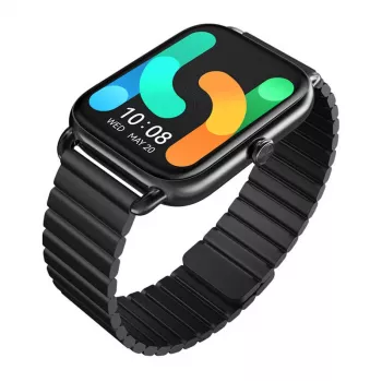 HAYLOU RS4 Plus išmanusis laikrodis, juodas – 1,78 colio AMOLED, IP68, širdies ritmo ir SpO2 matavimas, 10 dienų baterija
