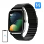 HAYLOU RS4 Plus išmanusis laikrodis, juodas – 1,78 colio AMOLED, IP68, širdies ritmo ir SpO2 matavimas, 10 dienų baterija