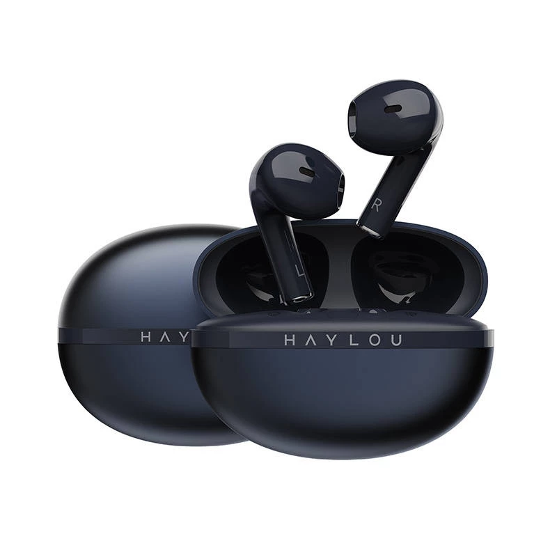 HAYLOU X1 2023 belaidės ausinės su ENC, Bluetooth 5.3, 12mm tvarkyklėmis, IPX4, tamsiai mėlynos